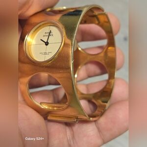 Marcel Boucher Lucite Watch c1970 Mecanic Foncionel